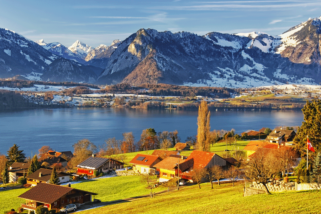 Lake Thun, Bern and the Glacier Express