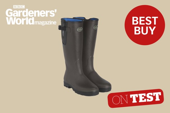 Gardeners' World Magazine review of Le Chamaeu Vierzonord neoprene lined wellington boots