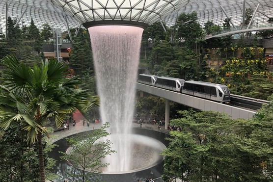 Jewel at Changi Airport. Photo: Kevin Smith